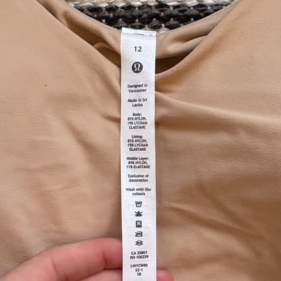 lululemon athletica Beige Align Crop top - Picture 3 of 4